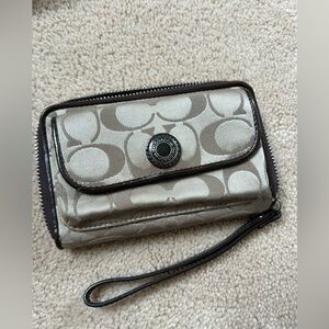 Coach wristlet